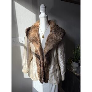 Genuine Fur Puffer Coat